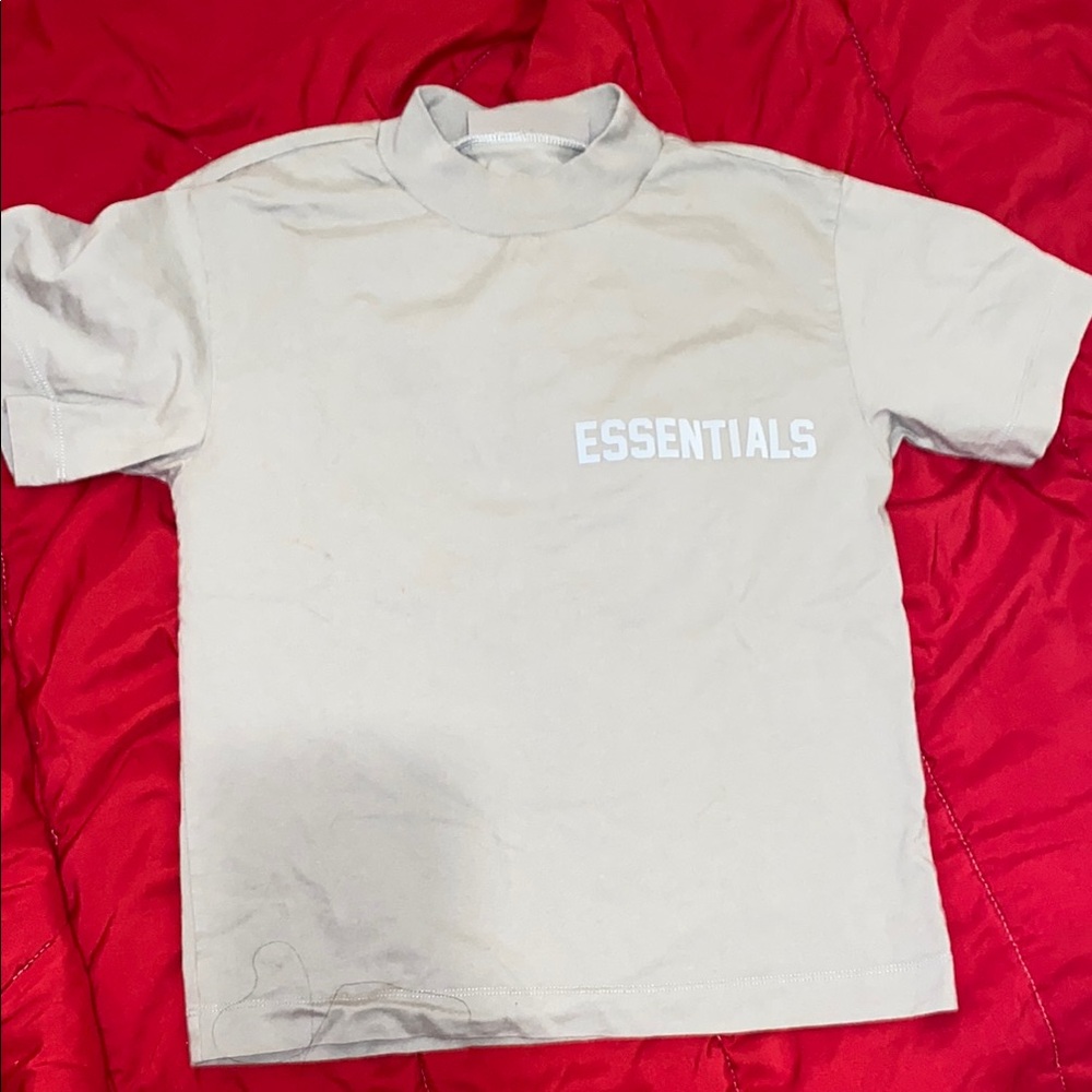 Essentials Beige T-Shirt